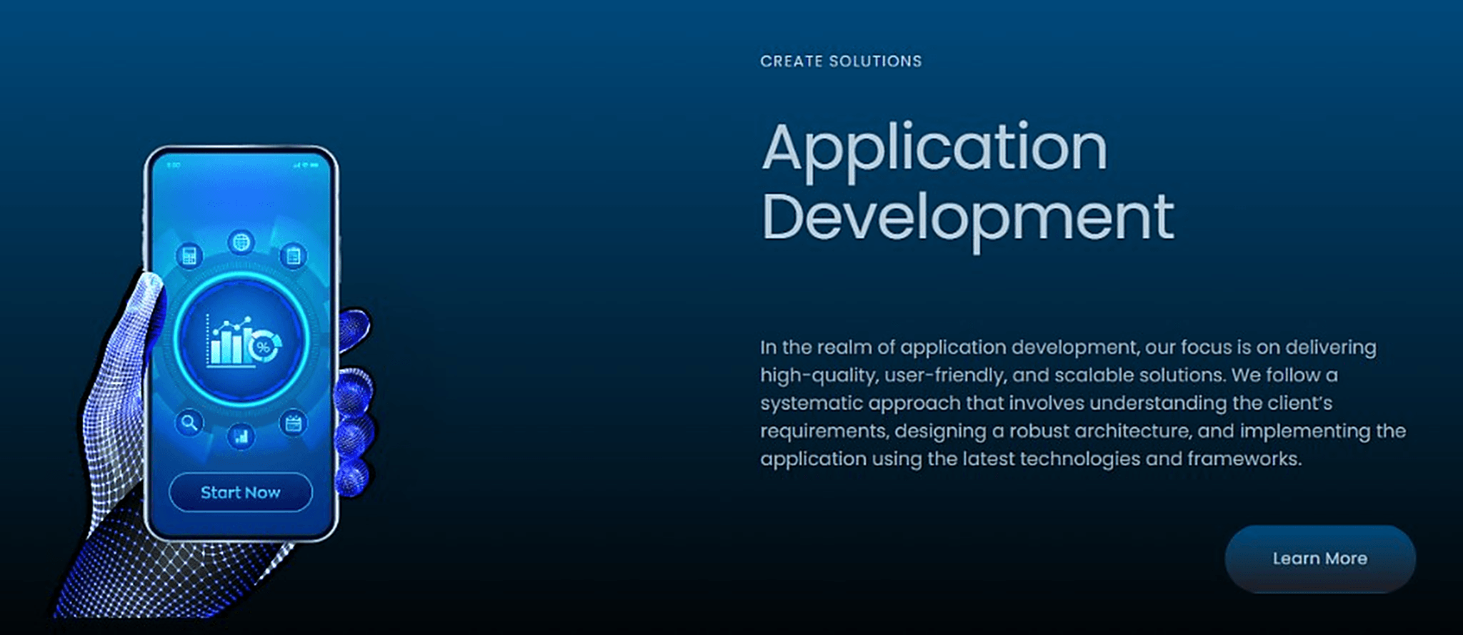 Application Development — Create Solutions